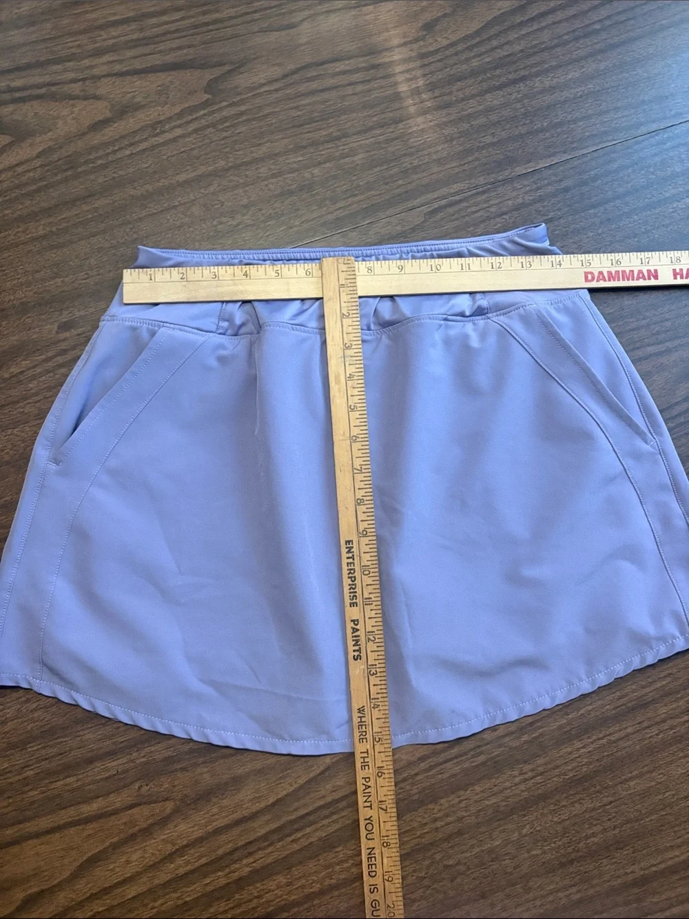 Spyder Medium Lavender Active Skirt with Built In Shorts Skort
